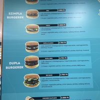   at Epoch Vegan Burger in Budapest