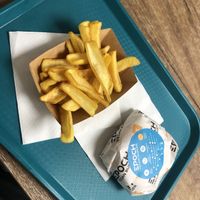 combo  at Epoch Vegan Burger in Budapest