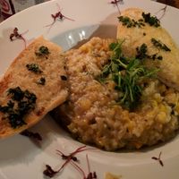 Risotto at The Peak Hotel in Castleton