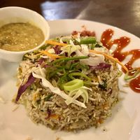 Fried Rice Vegetable, Dhal   at No. 1 Dewmini Roti Shop in Mirissa