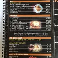 Call 3-4 hours ahead for curry at No. 1 Dewmini Roti Shop in Mirissa