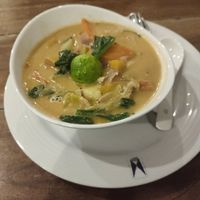 laksa at Dimali Inn in Mirissa