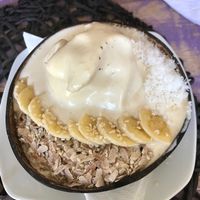 Peanut Crunch Smoothie Bowl at Aloha Coffee Gallery in Mirissa