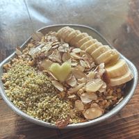 OMG …look at the attention to details! Açaí bowl made and served with love ❤️!   at Salubrious Juice & More in Frisco