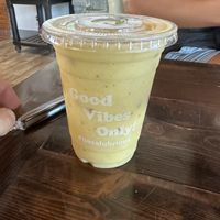 Blind date smoothie. Simple and solid but a bit on the bland side   at Salubrious Juice & More in Frisco