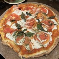 Vegan margarita pizza   at NaturAle Cusco in Cusco