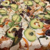 Vegan Picoflor pizza   at NaturAle Cusco in Cusco