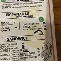 Vegan empanadas   at NaturAle Cusco in Cusco