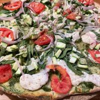Pesto pizza 3/10  at NaturAle Cusco in Cusco