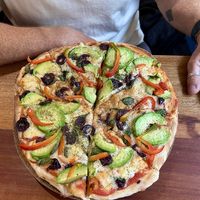 Pizza with gluten   at NaturAle Cusco in Cusco