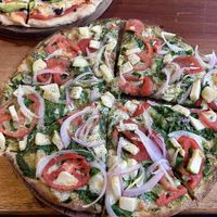 Gluten free pizza   at NaturAle Cusco in Cusco