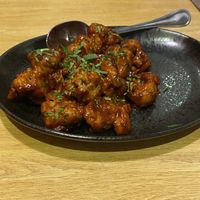 Gobi manchurian cauliflower   at Rajput Indian Cuisine in Norfolk