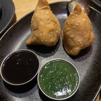 Vegetable samosa   at Rajput Indian Cuisine in Norfolk