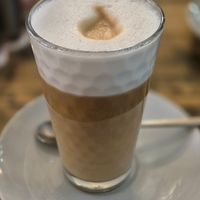 Almond specualty coffee at Cafe im Süden in Bad Toelz