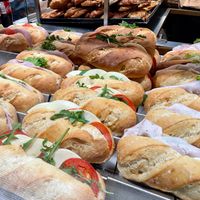 sandwiches at Kamps in Hamburg