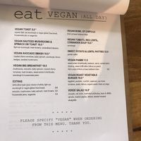 Collected all the options that can be made vegan into a helpful list at the back of the menu 😊 at Monica's Cafe in Maleny