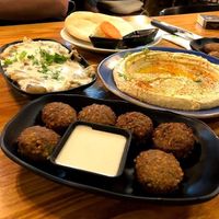 Falafel and Humus at Basilicom in Koh Samui