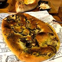 Focaccia spinach at Basilicom in Koh Samui