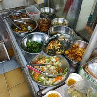 The ‘buffet’ at Giac Ngo in Da Nang