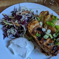 Lasagna at Ebbas in Lund