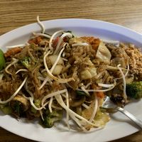 Vegan pad Thai  at Tassanee's Thai Cuisine in Fort Smith