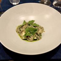 Vegan tasting menu  at Flat Three  in West London