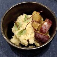 Vegan tasting menu  at Flat Three  in West London