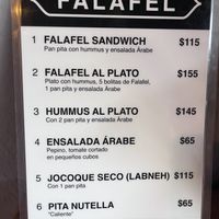   at Falafel in San Cristobal De Las Casas