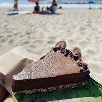 Chocolate cake  at Moringa Fresh and Wild  in Puerto Escondido