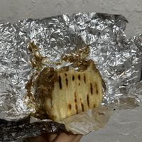 Arepa with mushrooms   at Veggie Go in Bogota