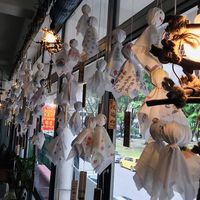 Interior deco , handcrafted by owner at Sushi Kitchen in Penang