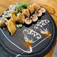 Hapiness Family  at Sushi Kitchen in Penang