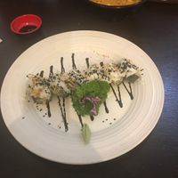 Global warming sushi  at Sushi Kitchen in Penang