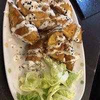 Tasty potato wedges  at Sushi Kitchen in Penang