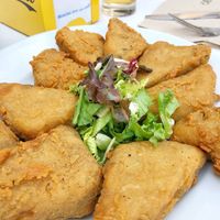 Croquetas de boletus at Pitas Pitas in Plasencia