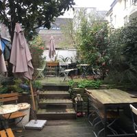 Begrünter Innenhof  at Cafe Kogi in Cologne