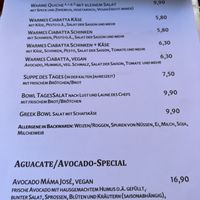 Mittags-/Special Karte  at Cafe Kogi in Cologne