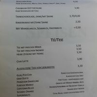 Menu 3 at Cafe Kogi in Cologne