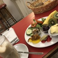 Veganen Frühstück  at Cafe Kogi in Cologne