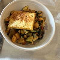 Vegan breakfast hash   at Smack Dab in Chicago