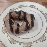 Maple-choco donutts  at Smack Dab in Chicago