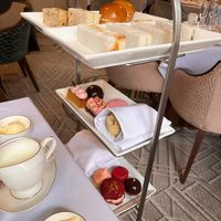   at The Tea Room at The Midland Hotel in Manchester