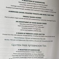   at The Tea Room at The Midland Hotel in Manchester