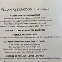  at The Tea Room at The Midland Hotel in Manchester