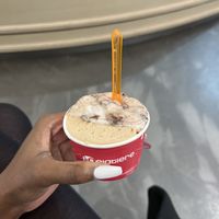 Vegan gelato mix at Il Gelatiere in Naples