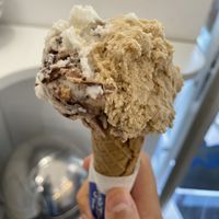 cremino e nocciola   at Il Gelatiere in Naples