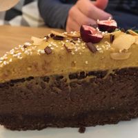 chocolate cake  at Wilk Syty in Wroclaw