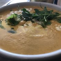 Mushroom soup  at Wilk Syty in Wroclaw