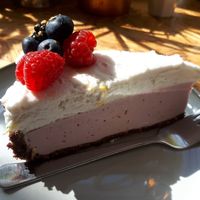 Cheesecake at Wilk Syty in Wroclaw