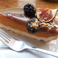 Cake at Wilk Syty in Wroclaw